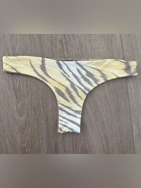 San Lorenzo | Animal Print Cheeky Bikini Bottom | Medium